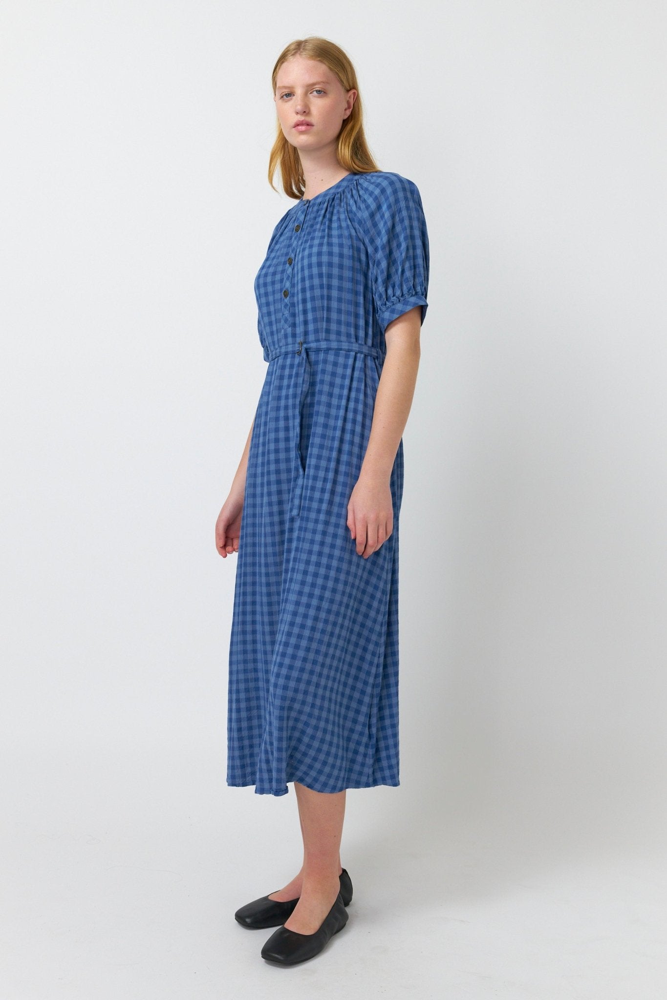 Kate Sylvester | Shadow Dress | Blue | Palm Boutique