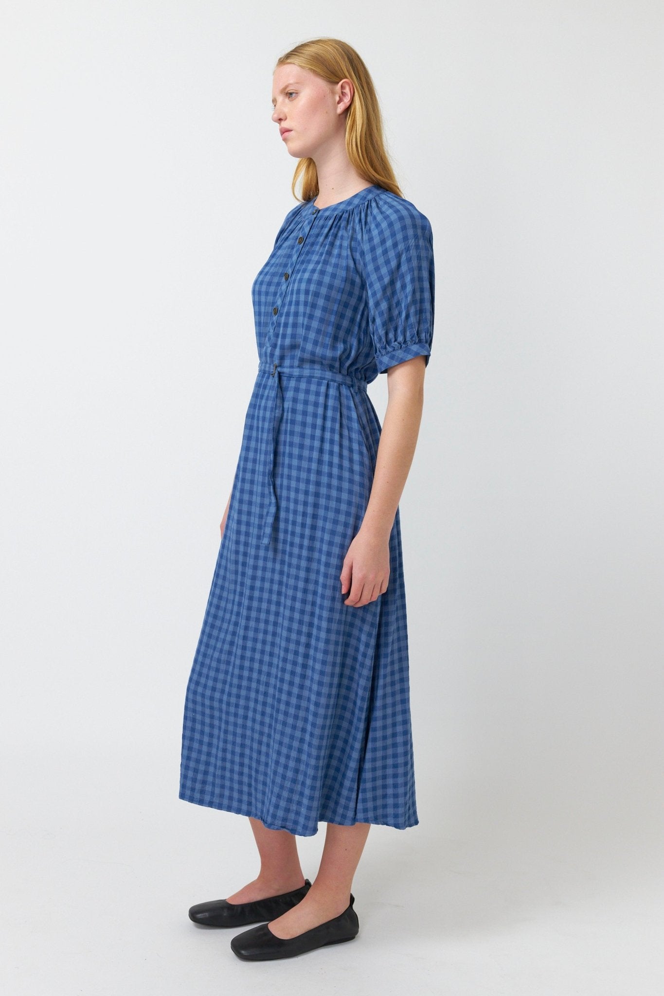 Kate Sylvester | Shadow Dress | Blue | Palm Boutique