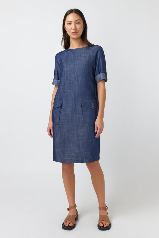 Kate Sylvester | Traveller Sack Dress | Chambray | Palm Boutique