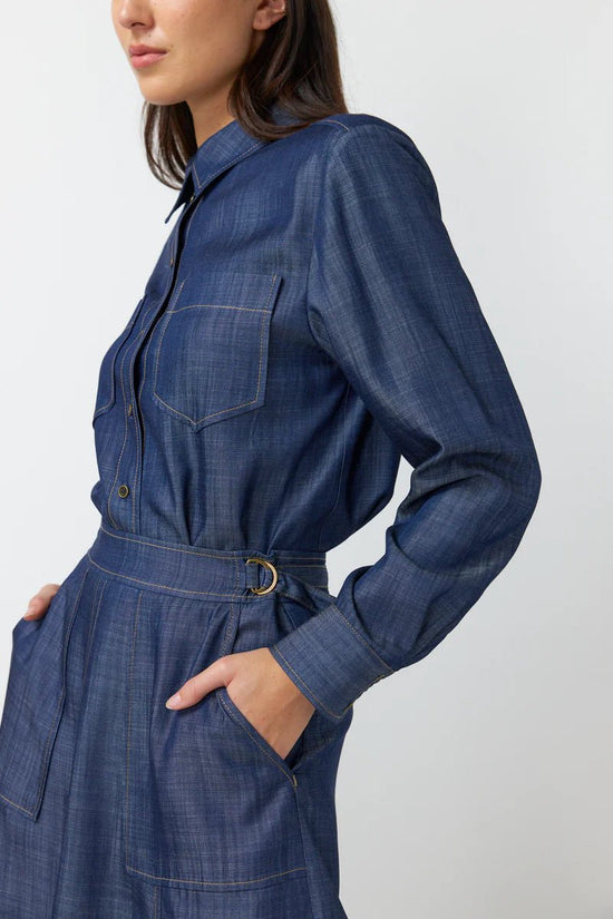 Kate Sylvester | Traveller Skirt | Chambray | Palm Boutique