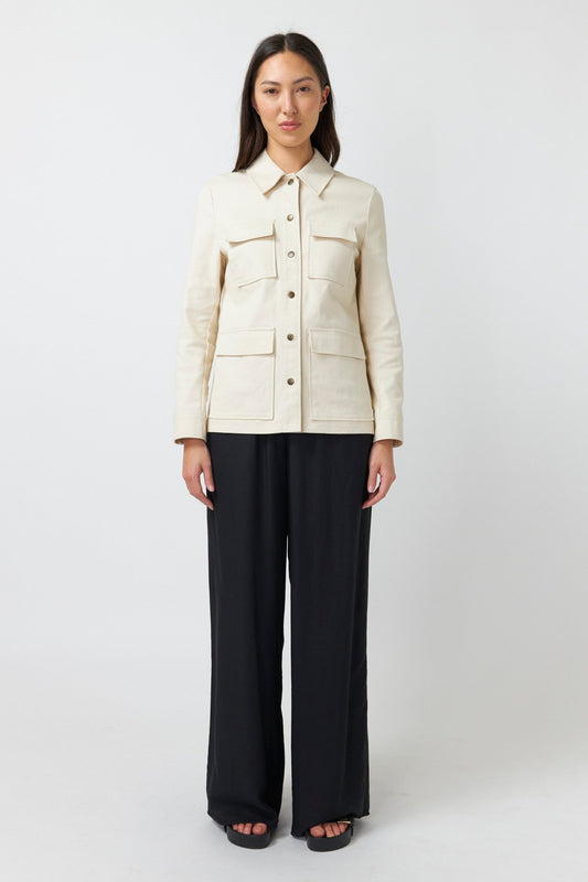 Kate Sylvester | Utility Jacket | Chalk | Palm Boutique