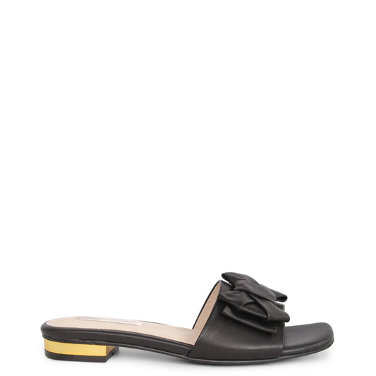 Kathryn Wilson | Etta Slide | Black Calf | Palm Boutique