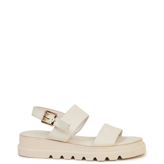 Kathryn Wilson | Portia Sandal | White Calf | Palm Boutique