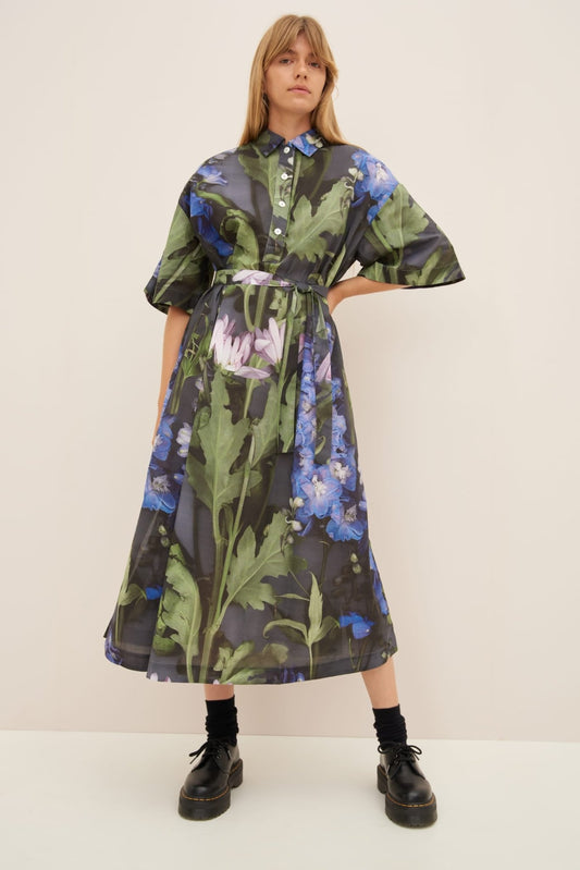 kowtow | Bloom Dress | Delphinium | Palm Boutique