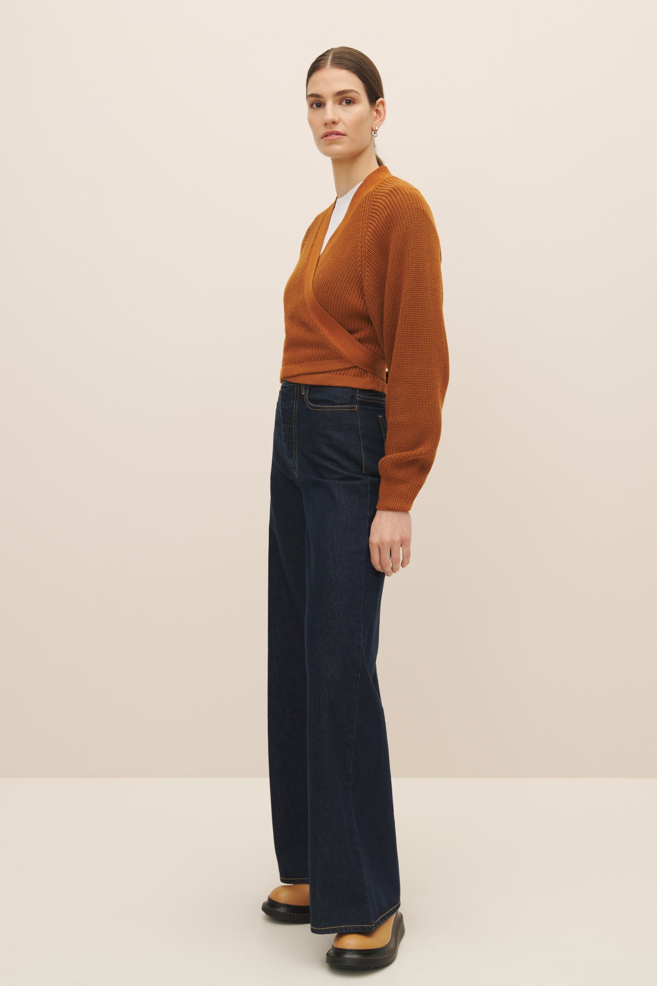 kowtow | Composure Cardi | Copper | Palm Boutique