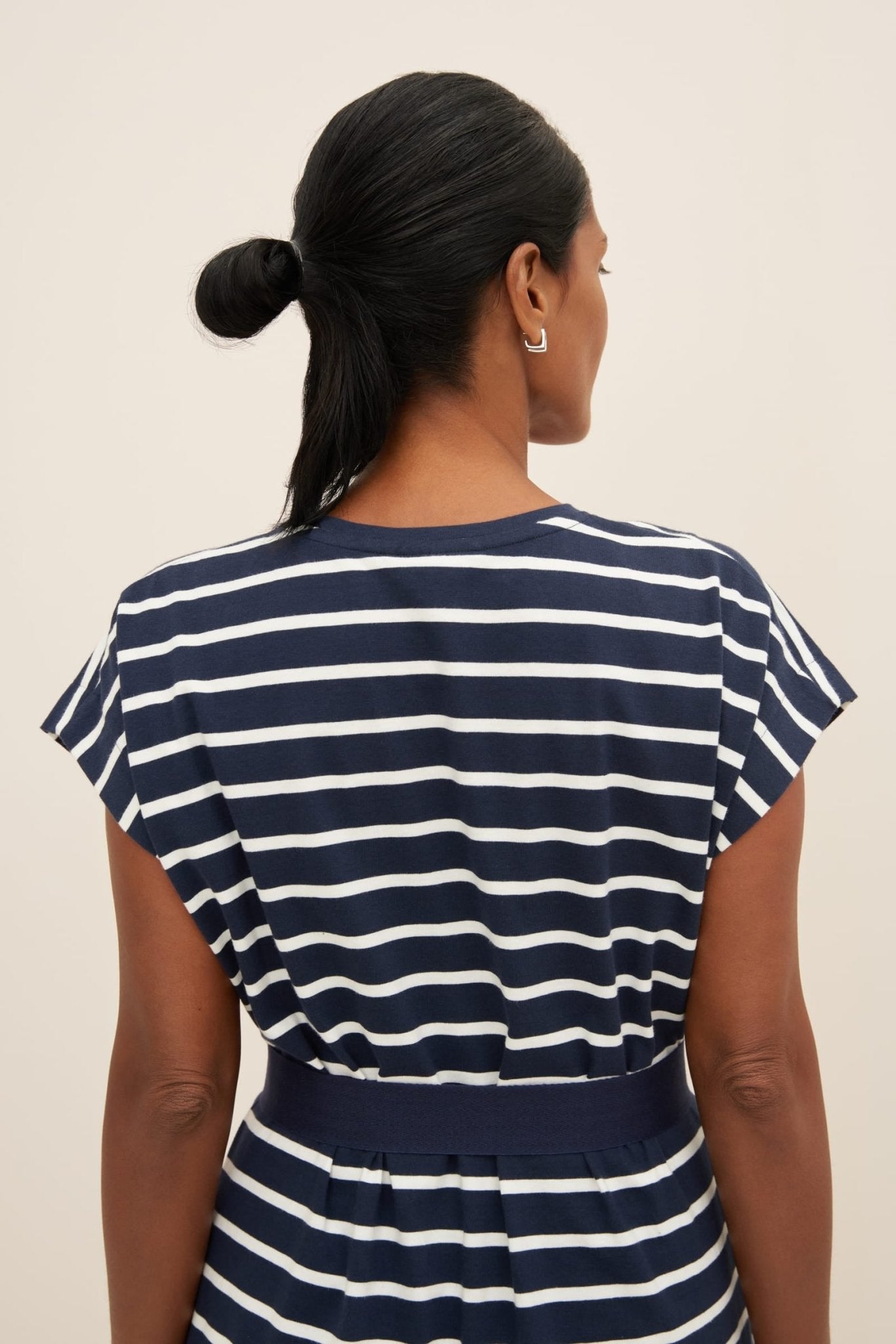 kowtow | Form Dress | Navy Breton | Palm Boutique