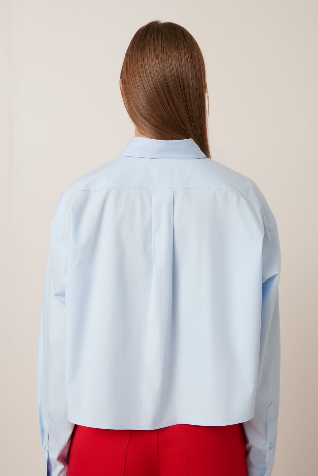 kowtow | Lauren Shirt | Sky Blue | Palm Boutique