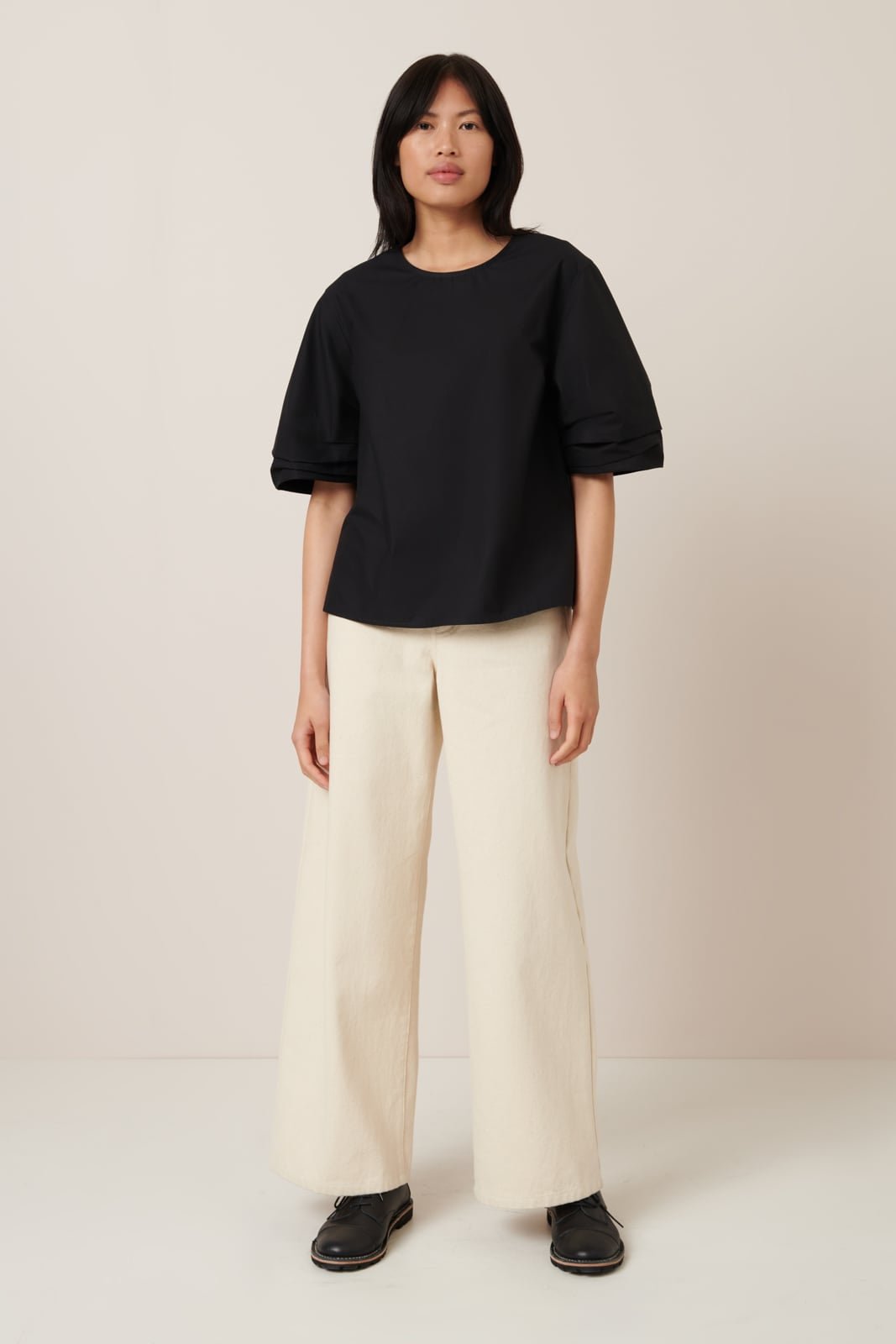 kowtow | Mila Top | Black | Palm Boutique