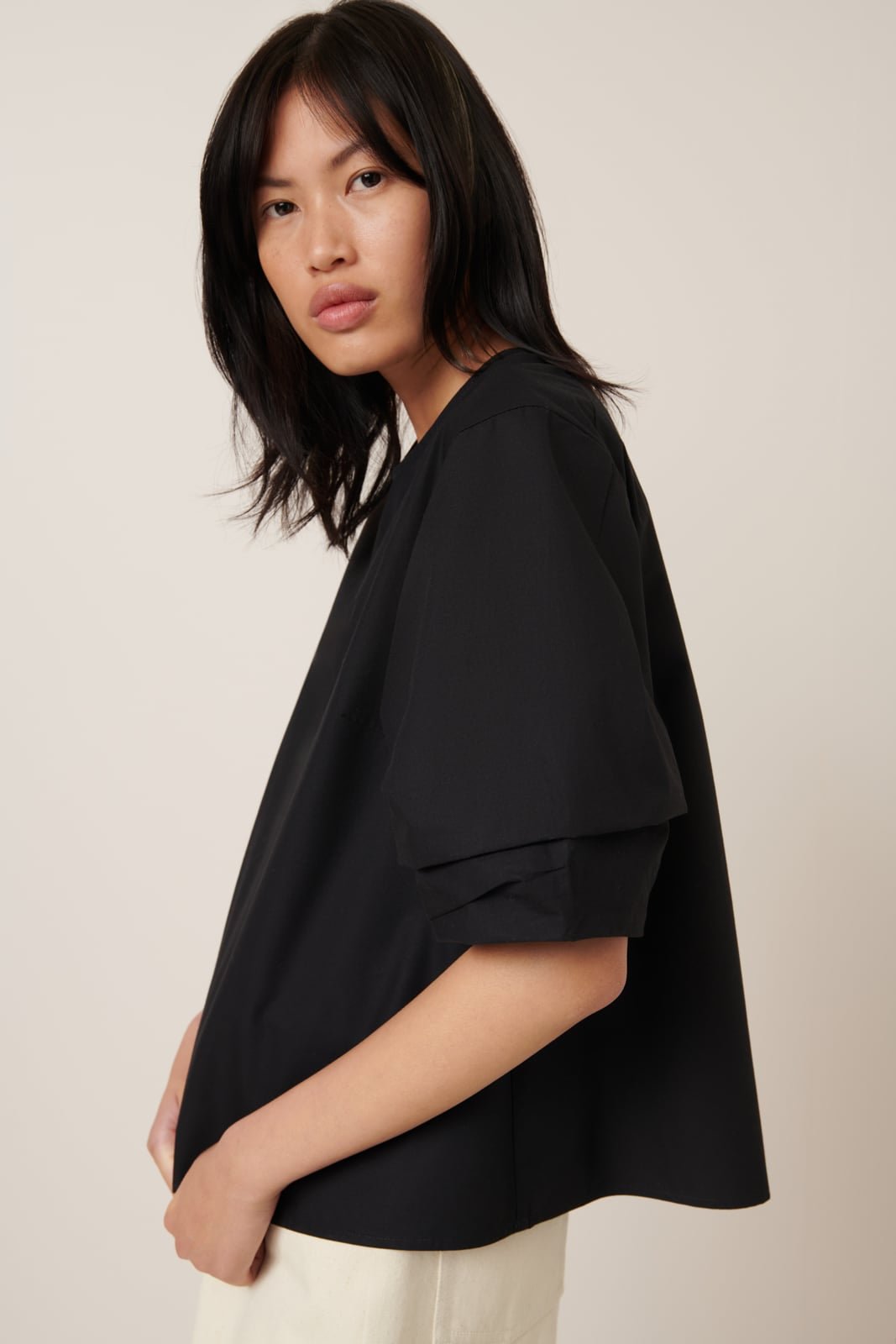 kowtow | Mila Top | Black | Palm Boutique