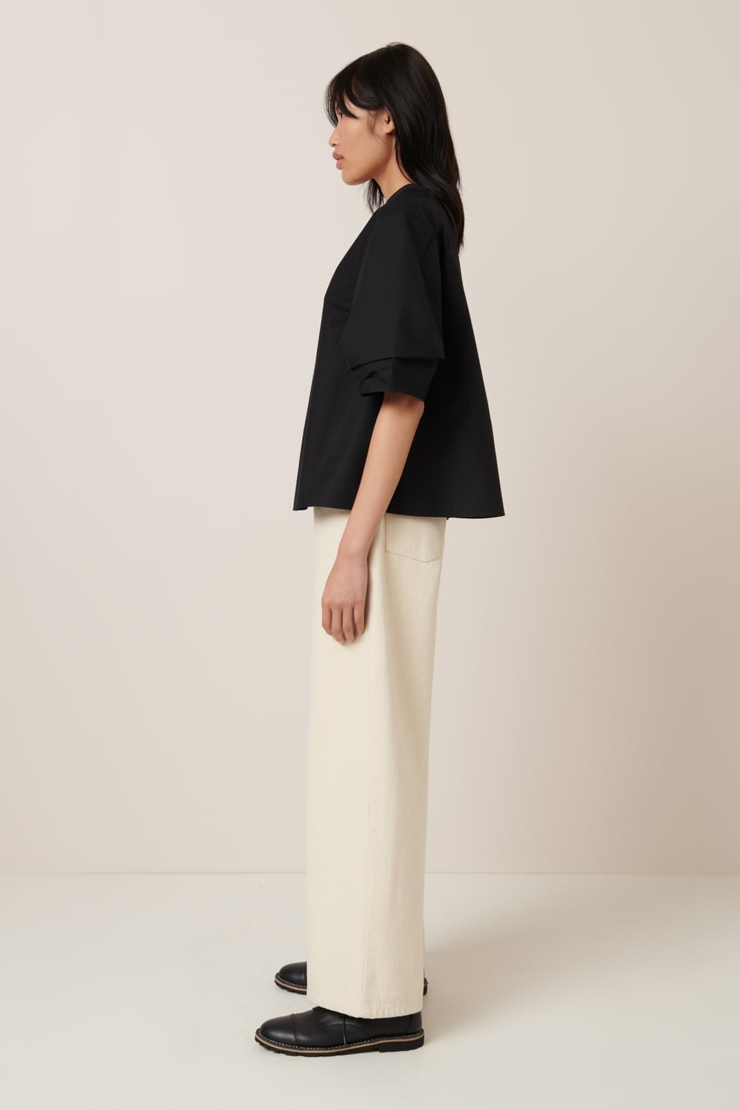 kowtow | Mila Top | Black | Palm Boutique