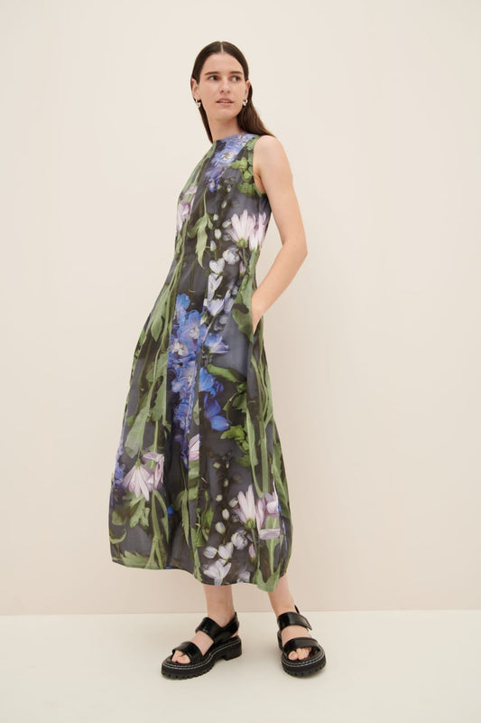 kowtow | Mosaic Dress | Delphinium | Palm Boutique