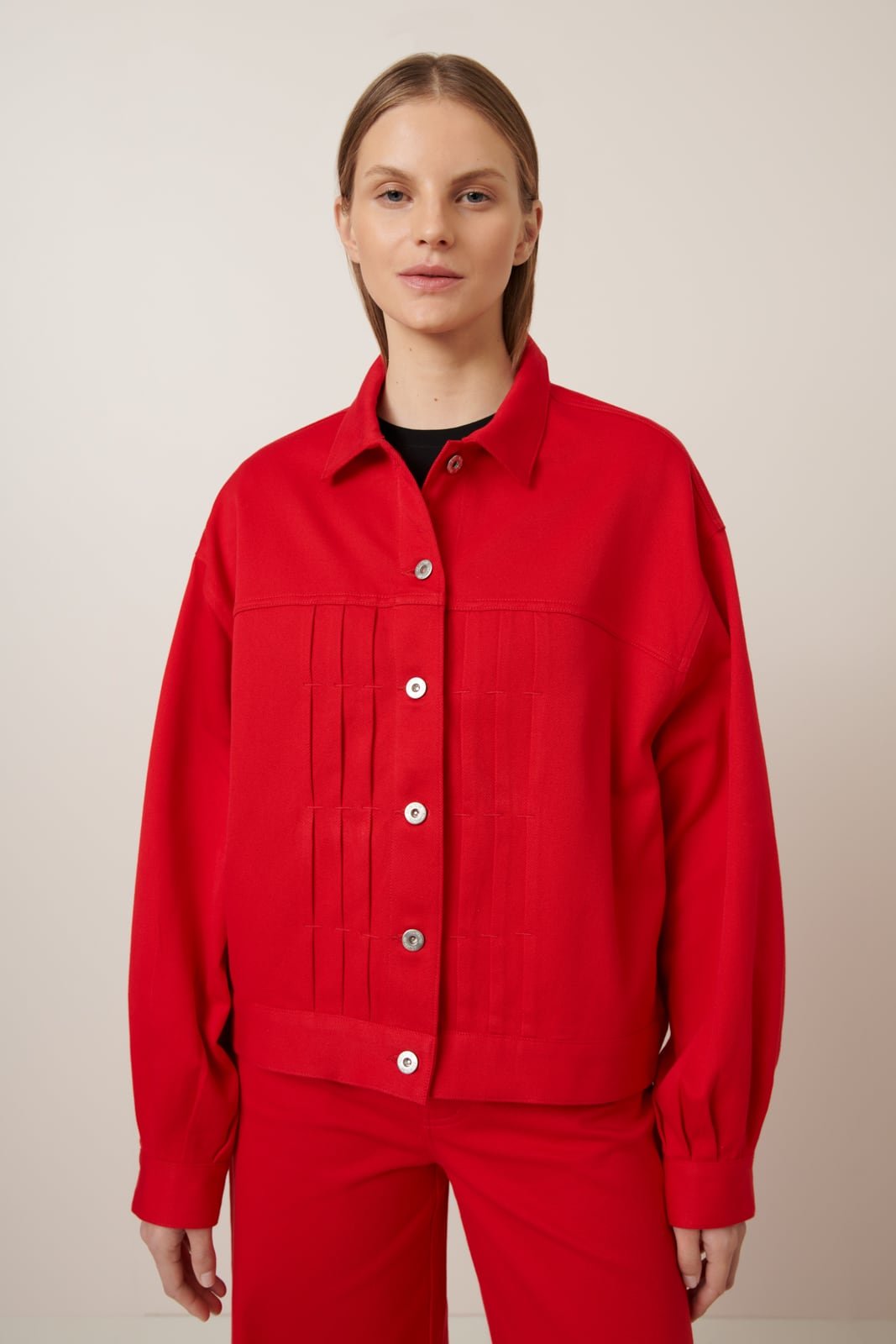 kowtow | Phoenix Jacket | Red | Palm Boutique