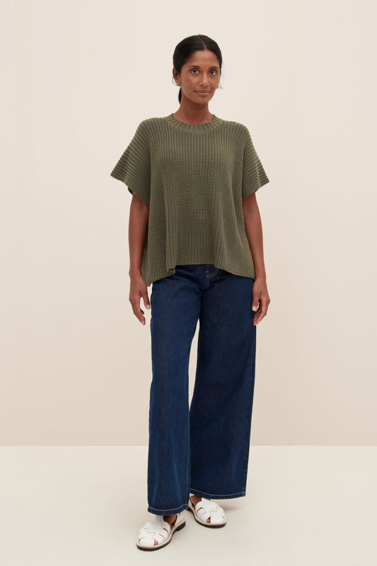 kowtow | Sofia Top | Olive | Palm Boutique