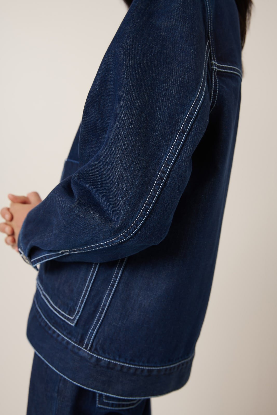 kowtow | Worker Jacket | Indigo | Palm Boutique