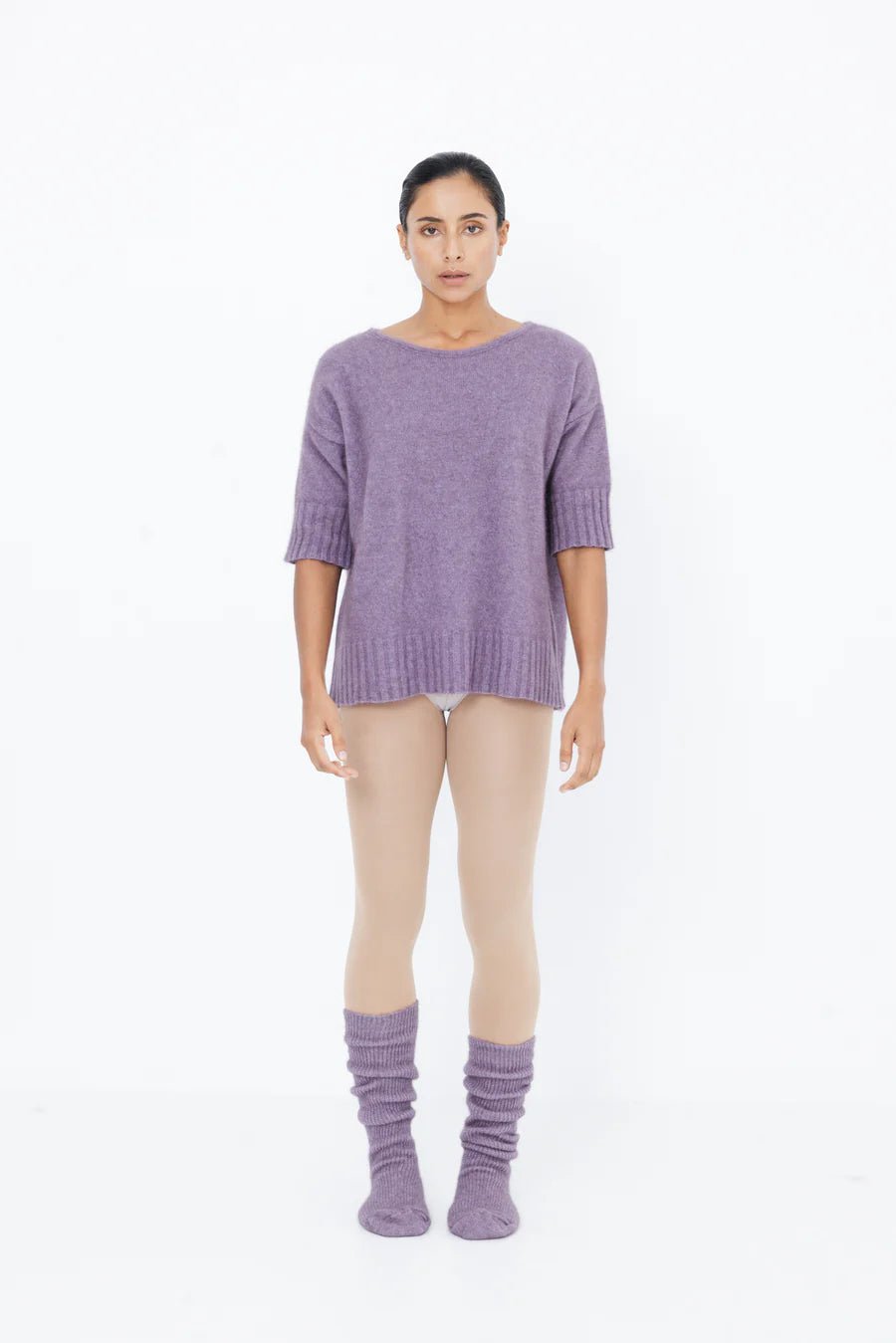 Lela Jacobs | U T-Shirt | Lavender | Palm Boutique