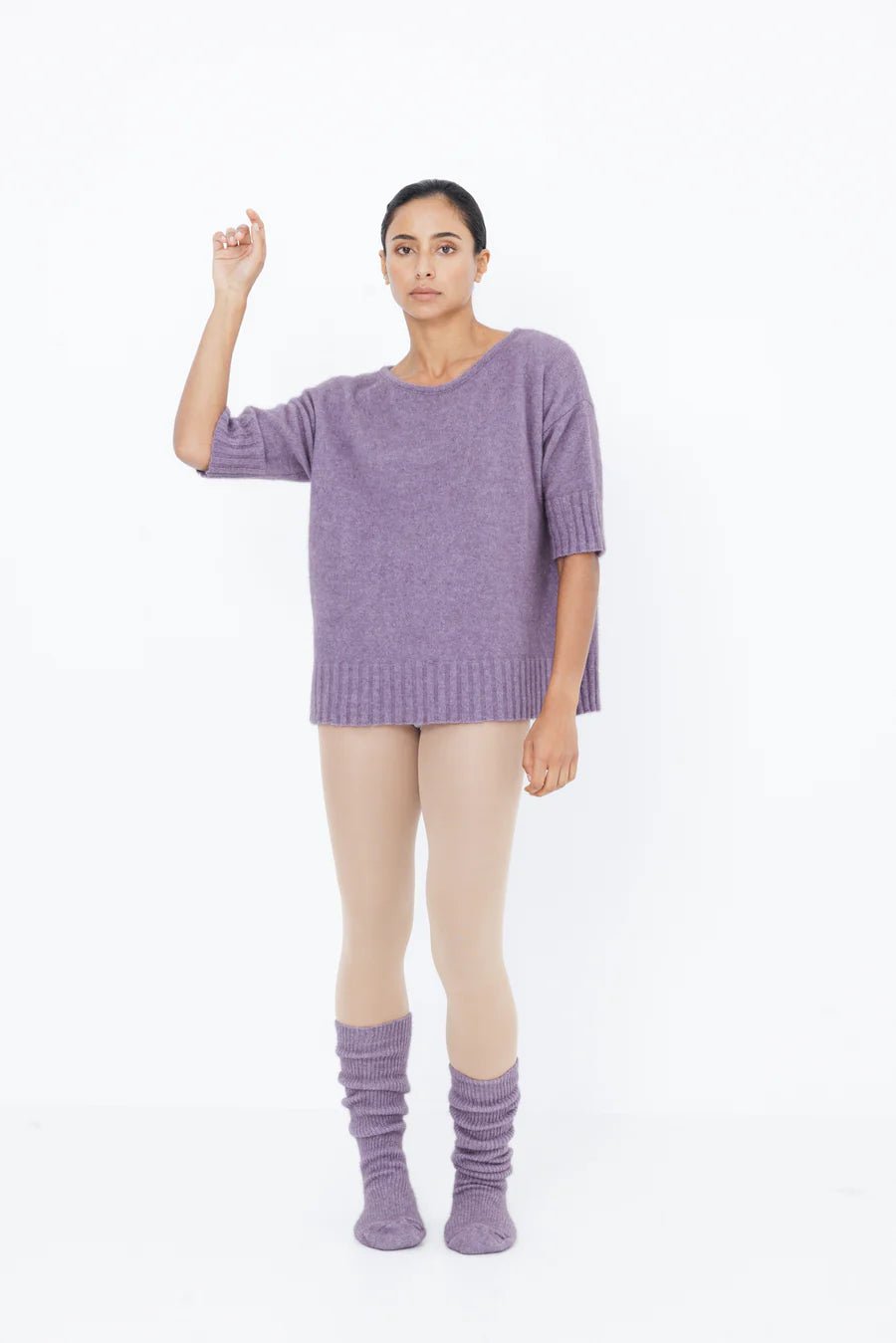 Lela Jacobs | U T-Shirt | Lavender | Palm Boutique