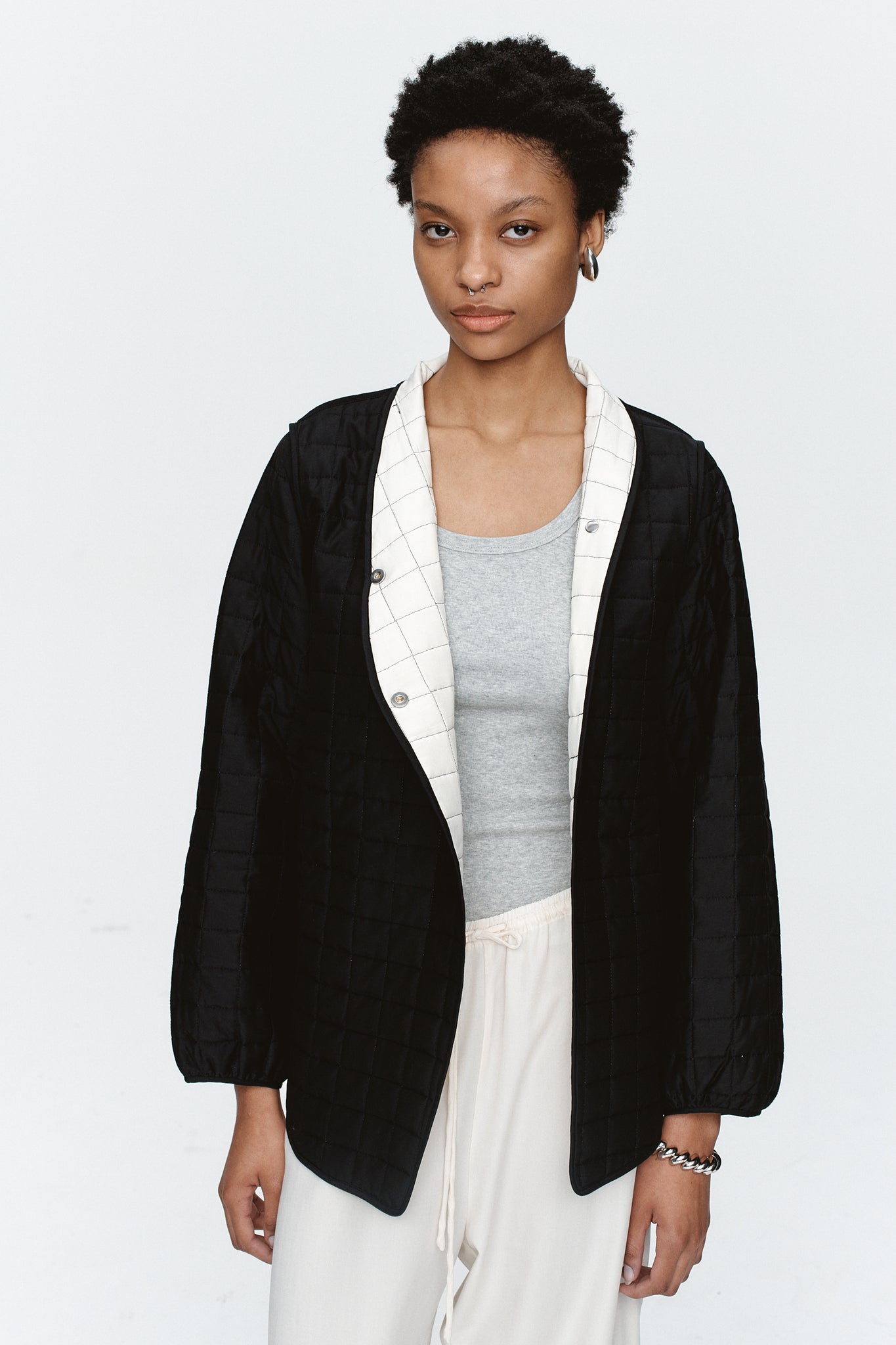 Marle | Agnes Jacket | Black/Ivory | Palm Boutique