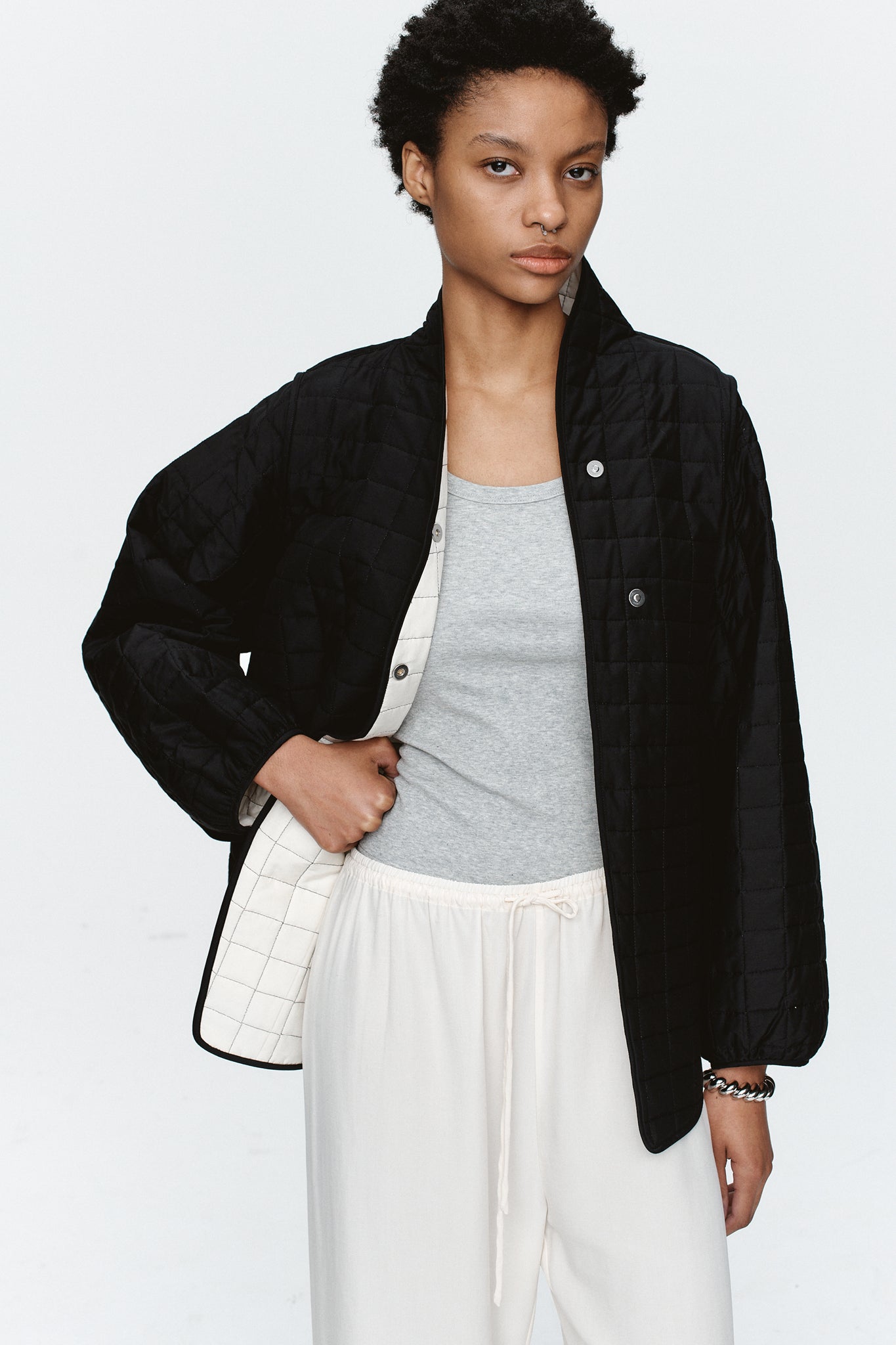 Marle | Agnes Jacket | Black/Ivory | Palm Boutique