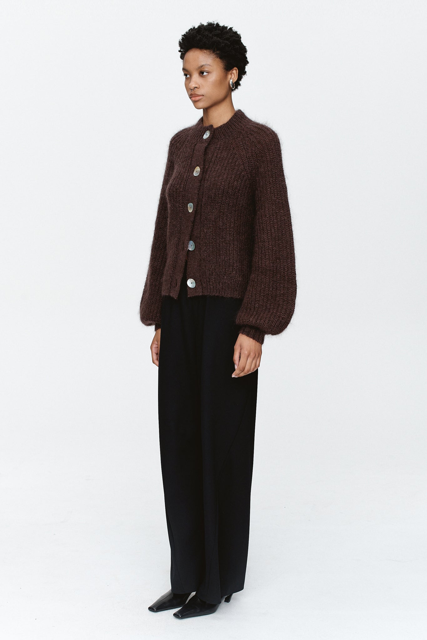 Marle | Cait Cardigan | Chocolate | Palm Boutique