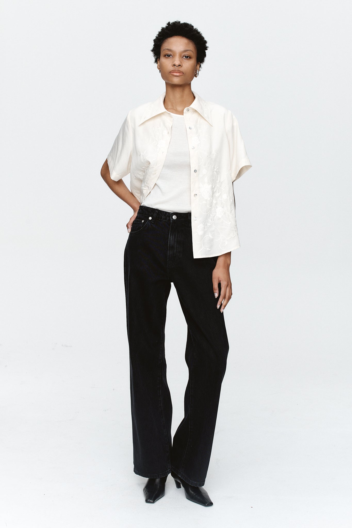 Marle | Francis Shirt | Ivory | Palm Boutique