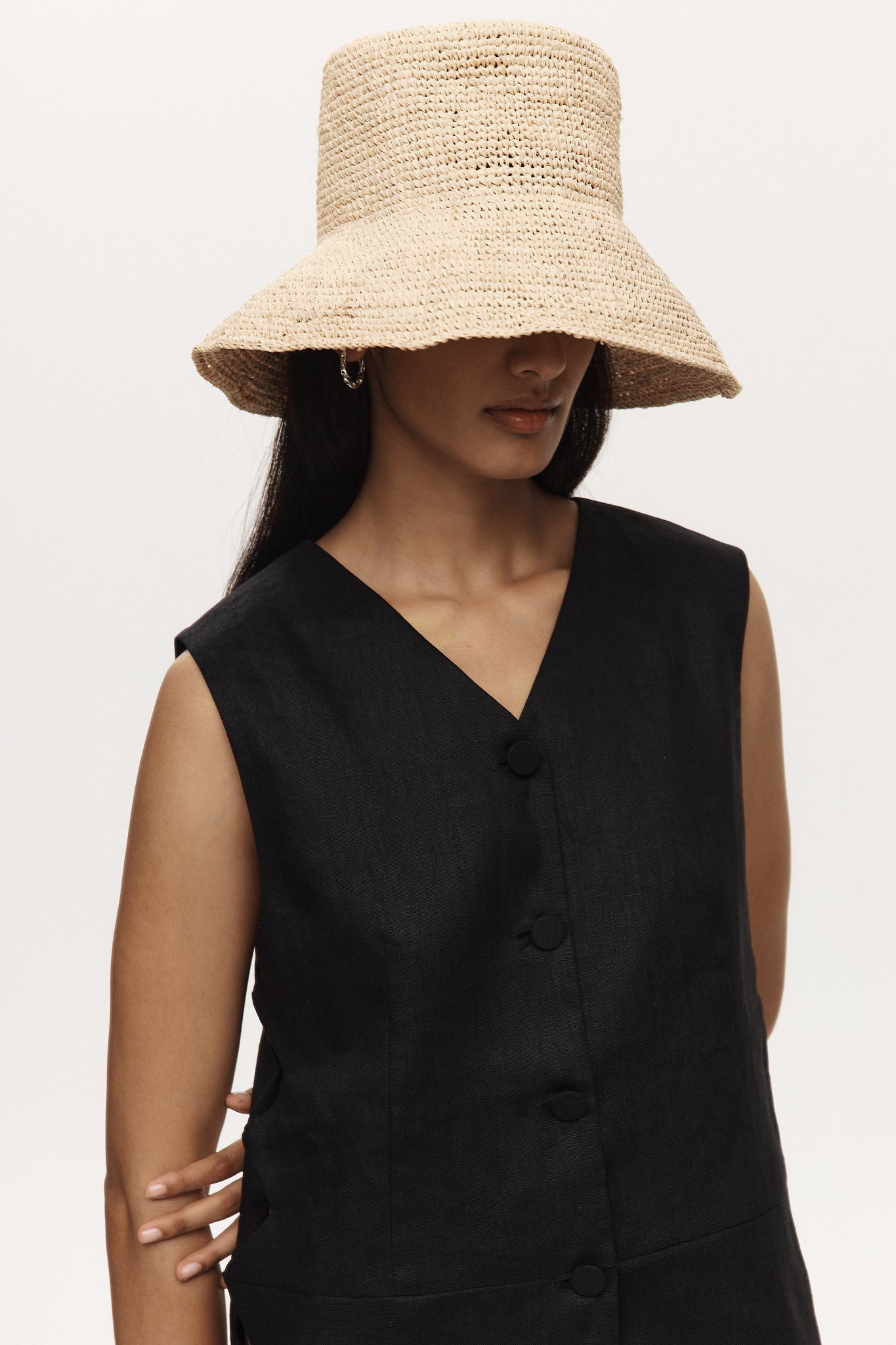 Marle | Kuia Hat | Natural Straw | Palm Boutique