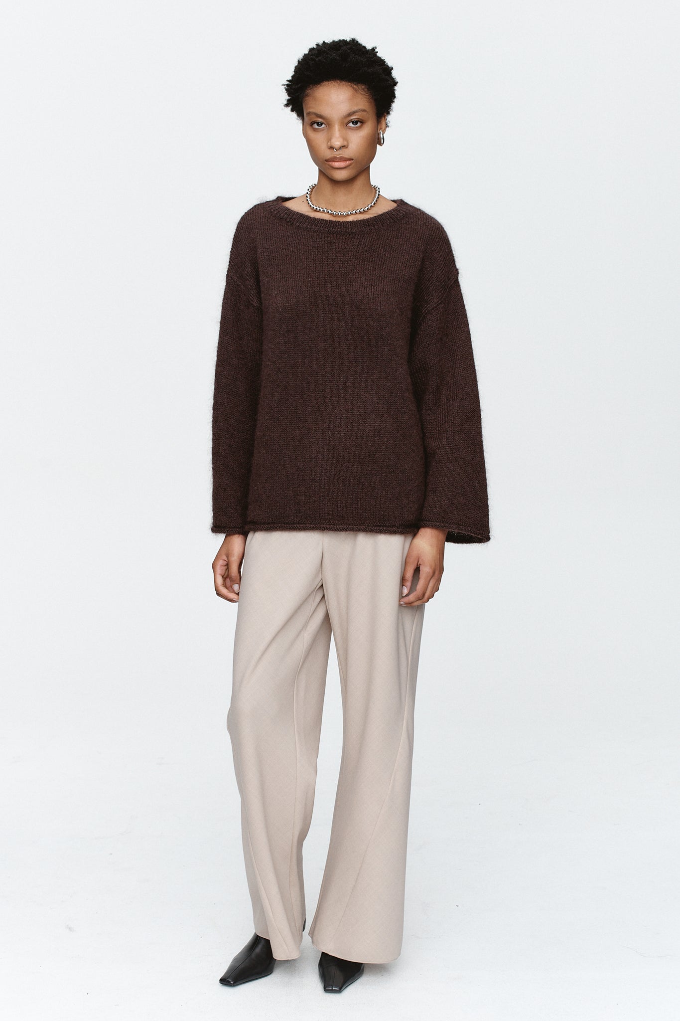 Marle | Maye Jumper | Chocolate | Palm Boutique