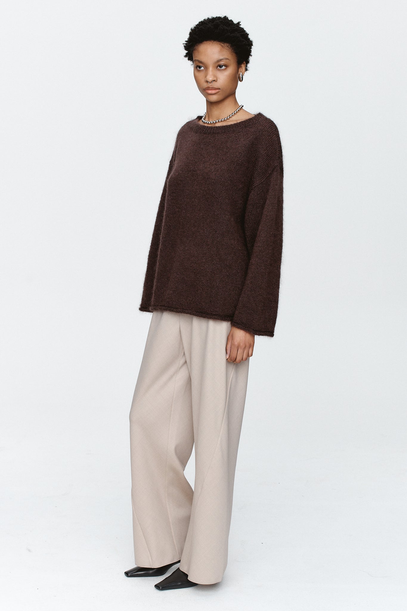 Marle | Maye Jumper | Chocolate | Palm Boutique