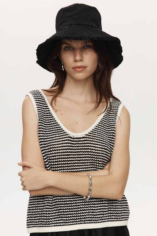 Marle | Nonna Hat | Black Black | Palm Boutique