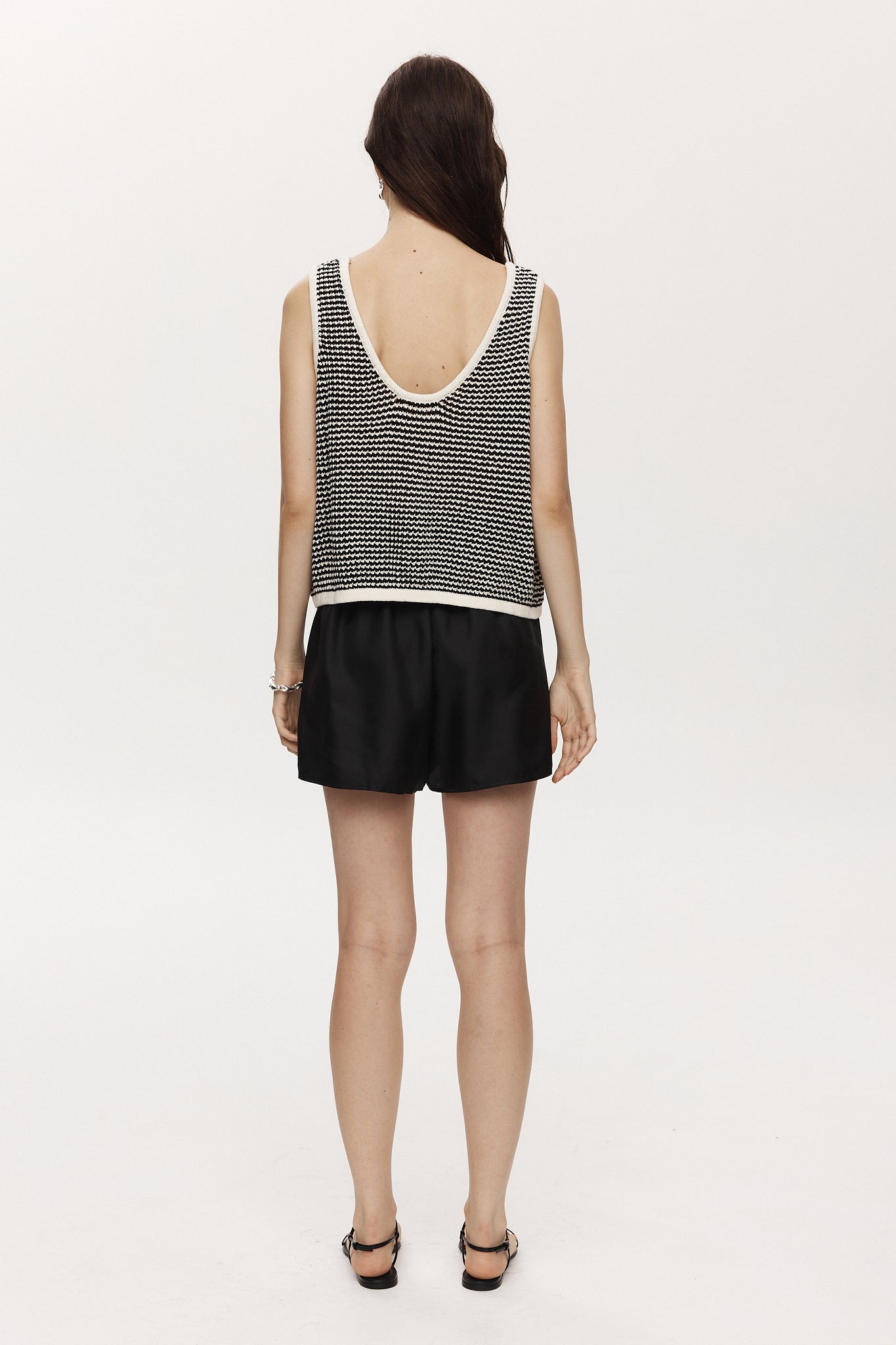 Marle | Nova Top | Black/Ivory | Palm Boutique