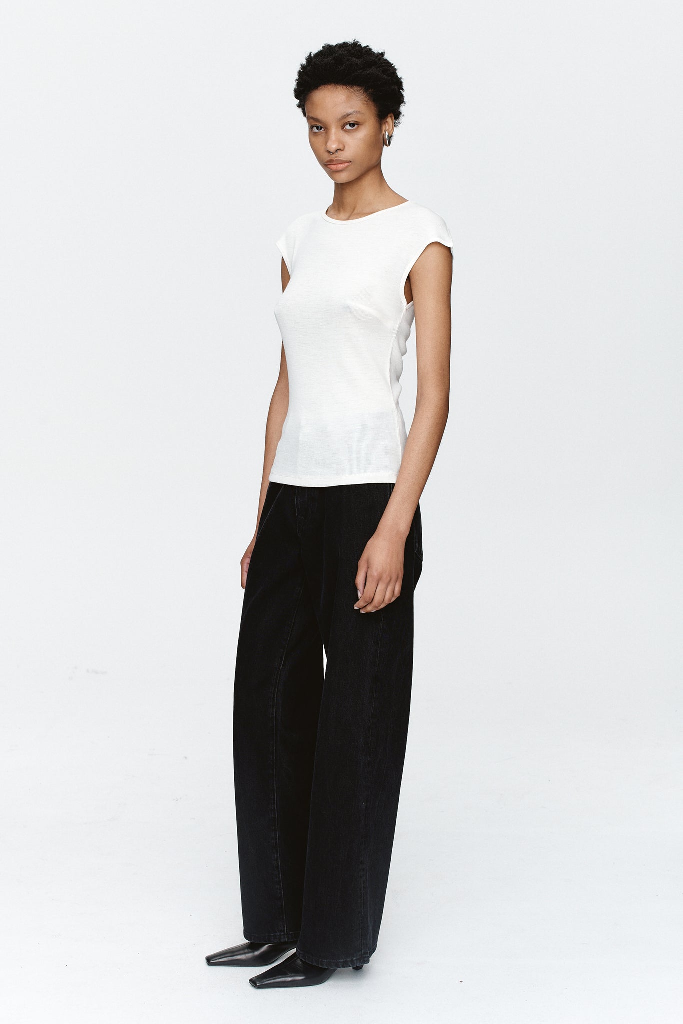 Marle | Suki Top | Ivory | Palm Boutique