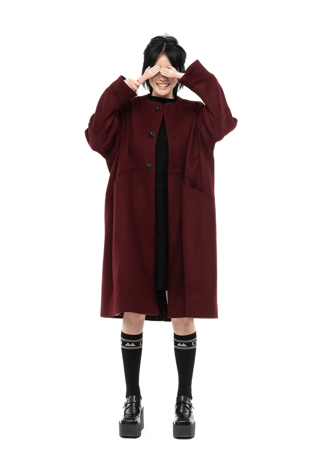 NOM*d | Baron Coat | Burgundy | Palm Boutique