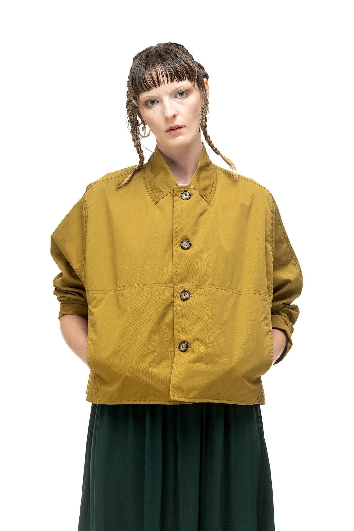 NOM*d | Service Jacket | Crunchy Twill Cumin | Palm Boutique