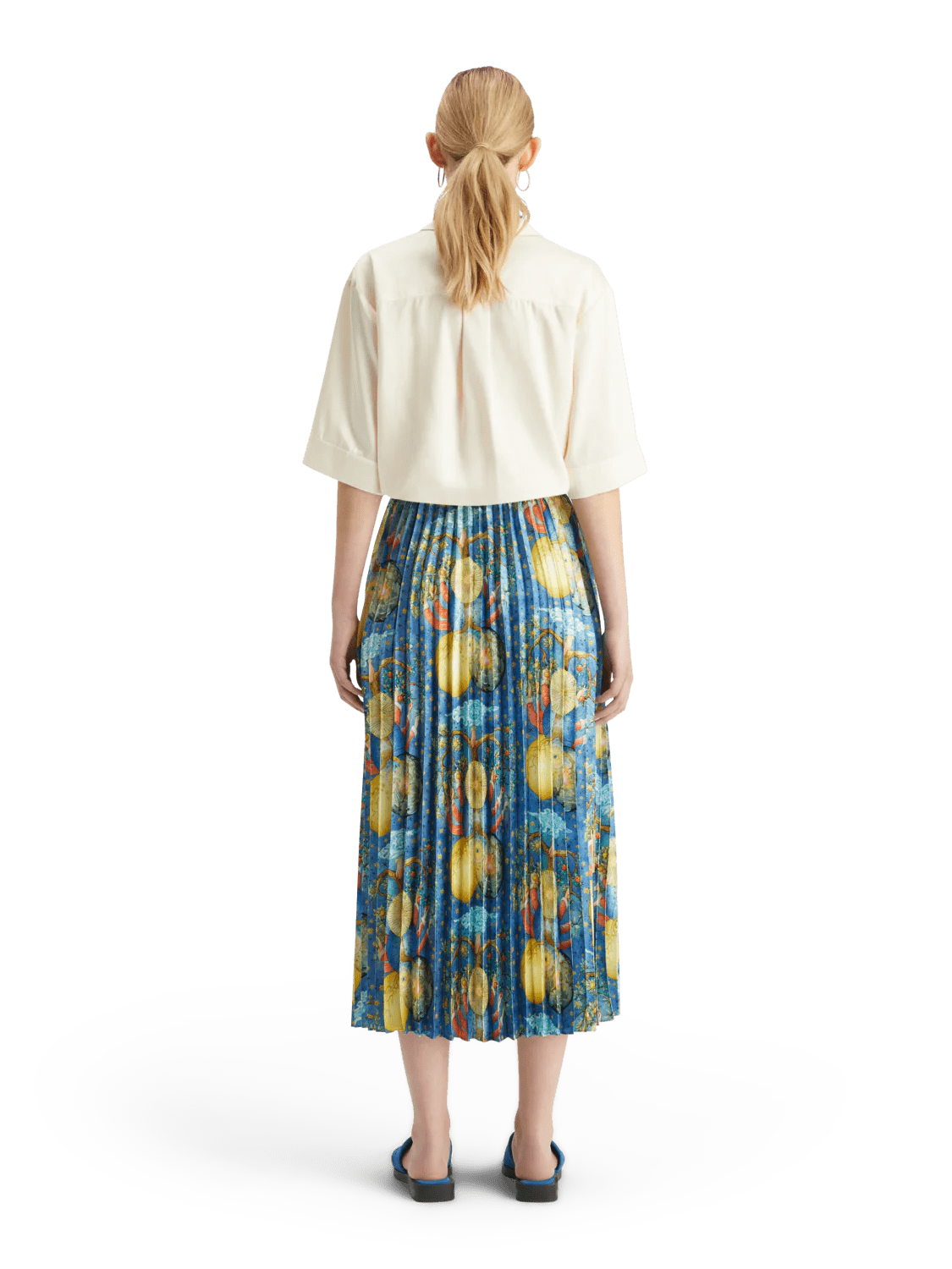 Scotch & Soda | Pleated Printed Skirt | Embassy Tree | Palm Boutique