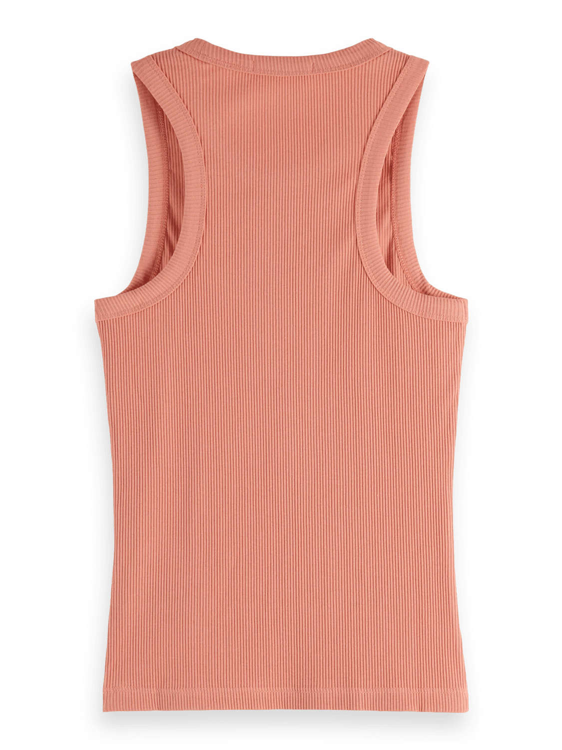 Scotch & Soda | Racer Rib Tank | Clay Pink | Palm Boutique