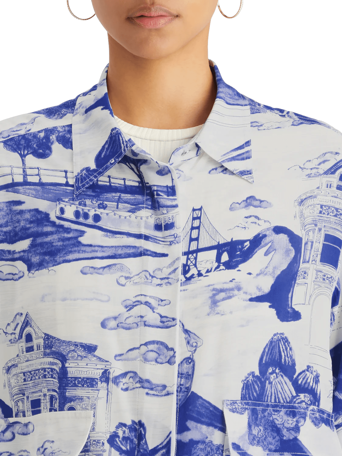 Scotch & Soda | Utility Fluid Shirt |Journey of the Free | Palm Boutique