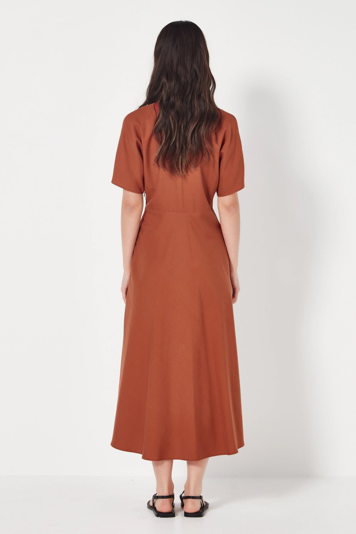 Shjark | Amalfi Dress | Brick | Palm Boutique