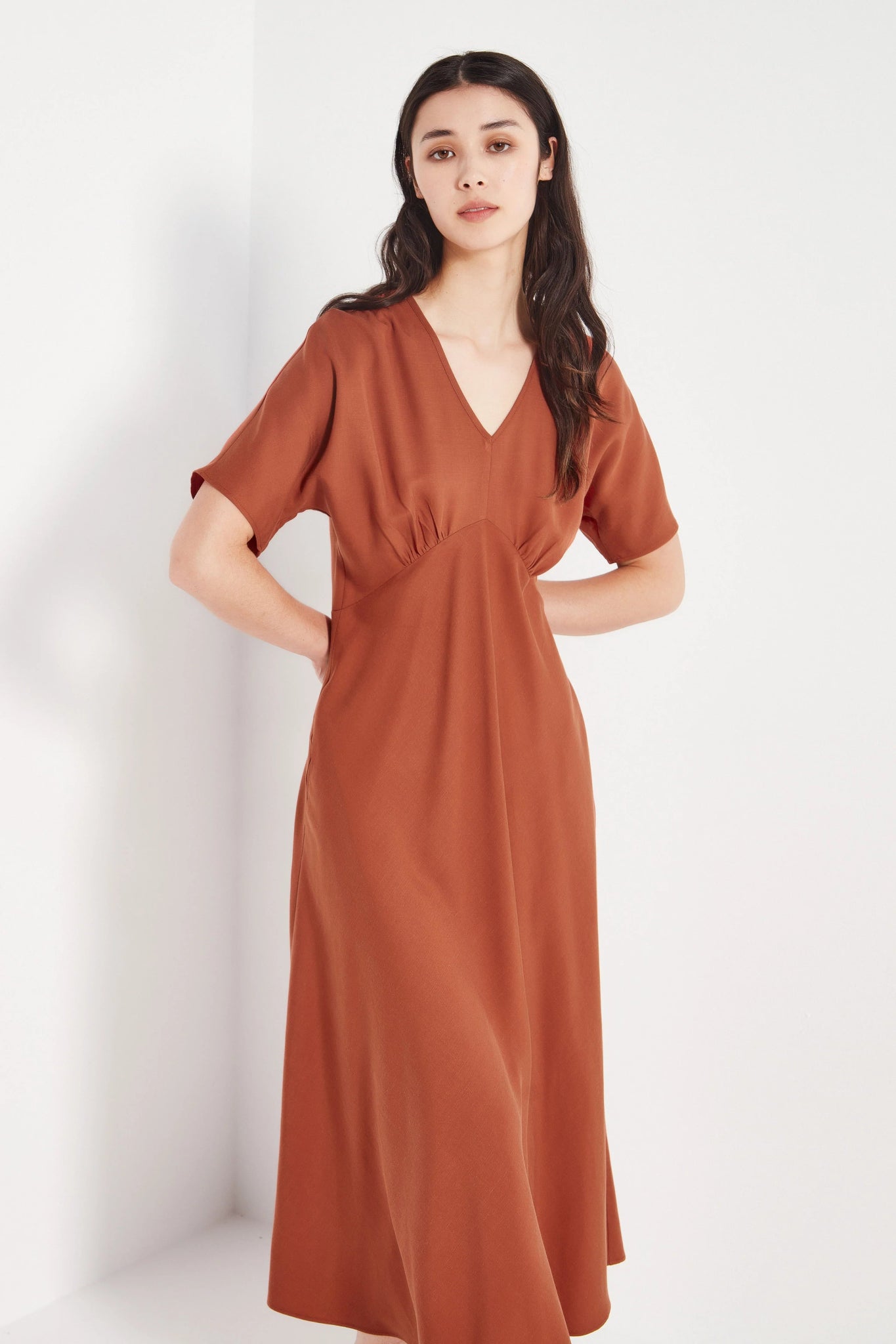 Shjark | Amalfi Dress | Brick | Palm Boutique