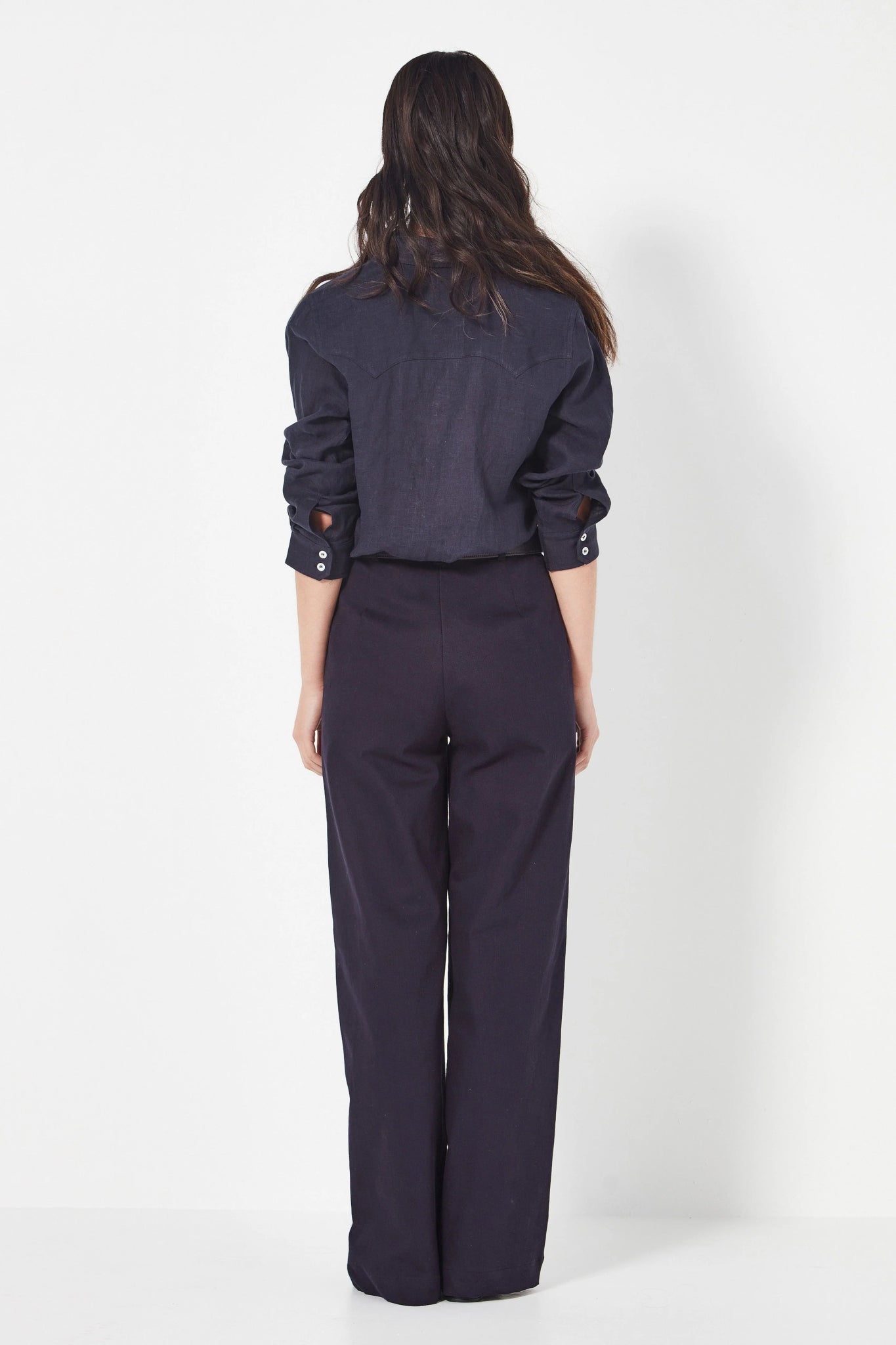 Shjark | Cardiff Trouser | Navy | Palm Boutique