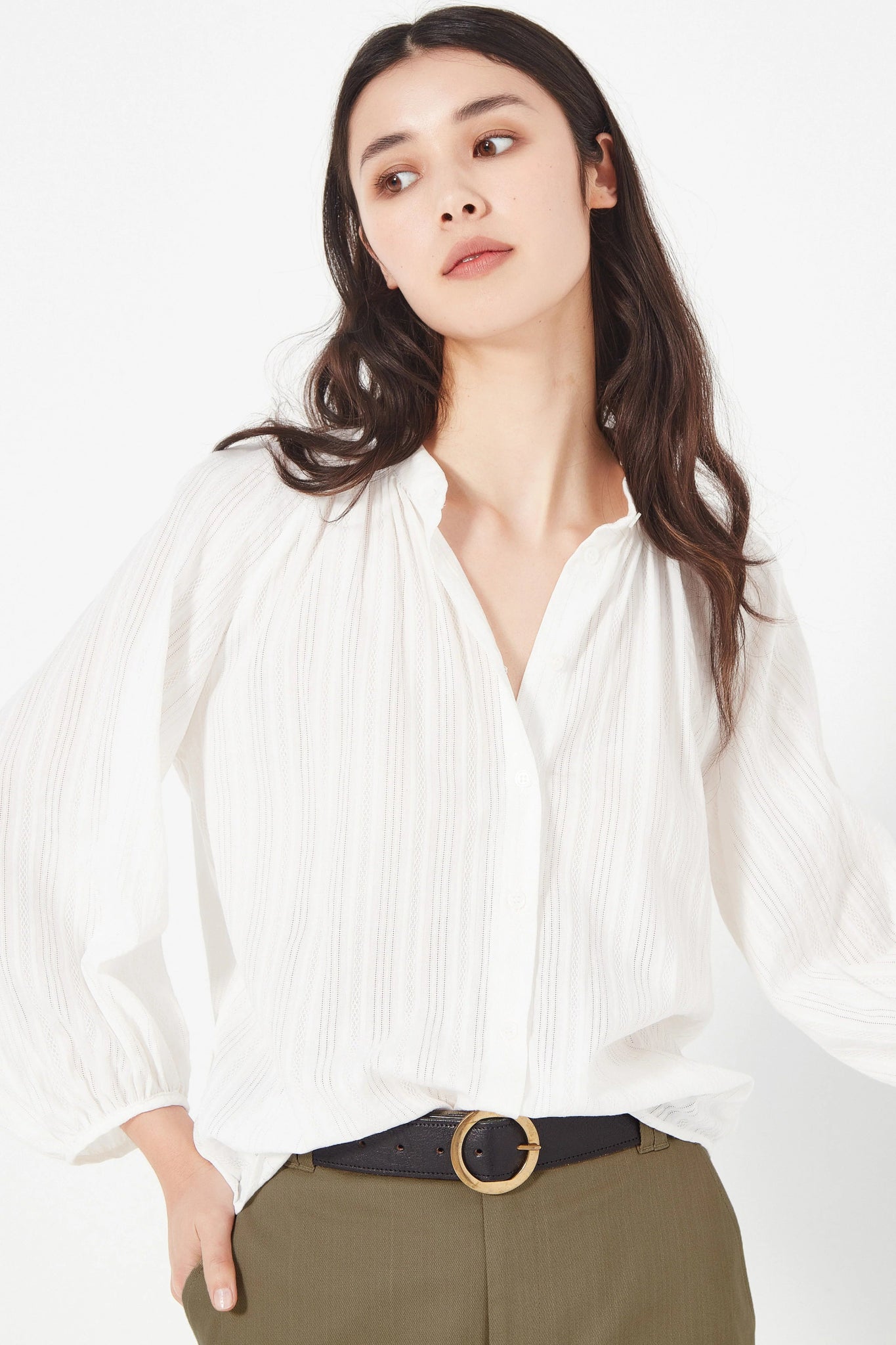 Shjark | Santorini Blouse | White | Palm Boutique