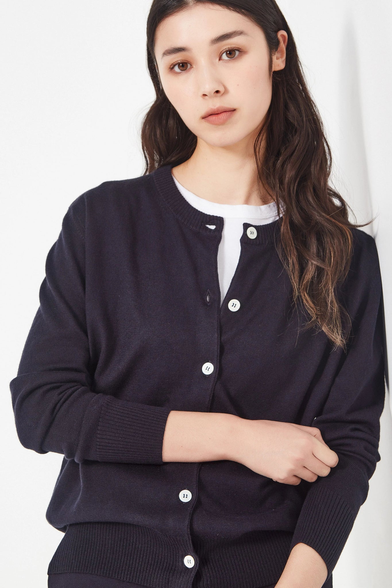 Shjark | Sienna Cardi | Navy | Palm Boutique