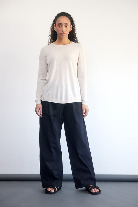 Standard Issue | Merino Swing Sweater | Alabaster | Palm Boutique