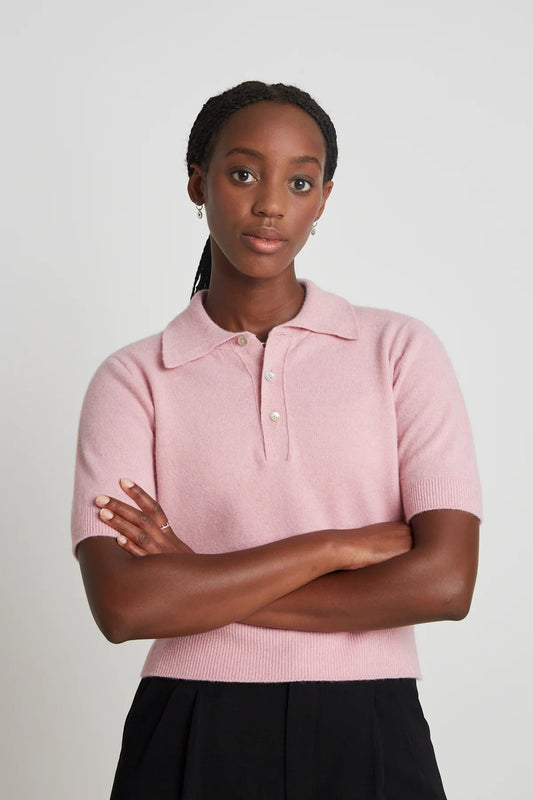 twenty - seven names | Alchemist Polo | Ballet Pink | Palm Boutique