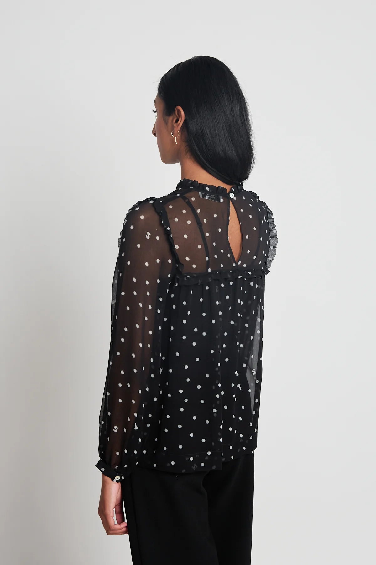 twenty-seven names | Andromeda Blouse | Black TSN Spot | Palm Boutique