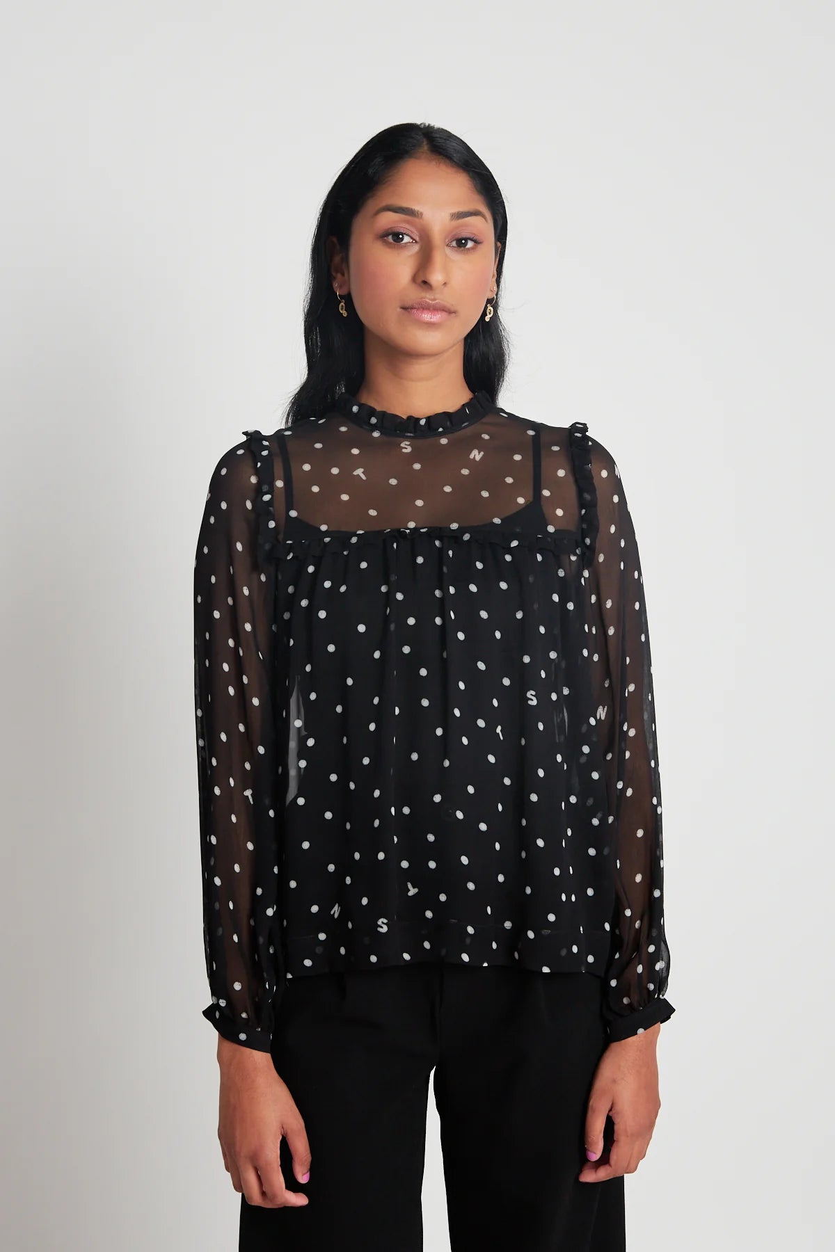 twenty-seven names | Andromeda Blouse | Black TSN Spot | Palm Boutique