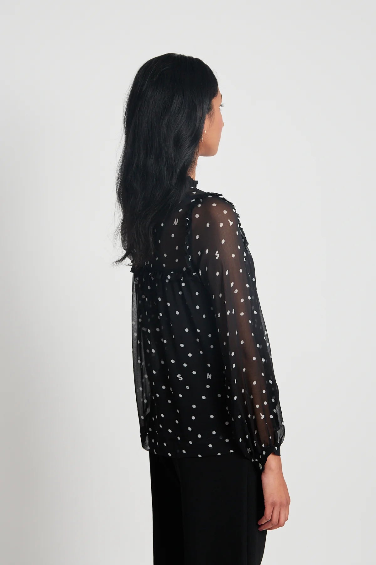 twenty-seven names | Andromeda Blouse | Black TSN Spot | Palm Boutique