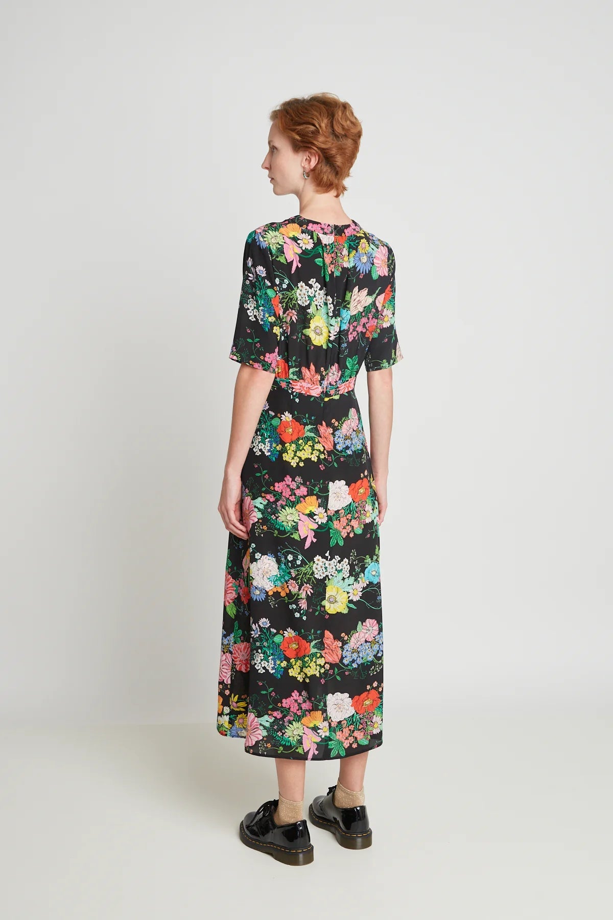 twenty - seven names | House of TSN Dress | Black Floral | Palm Boutique