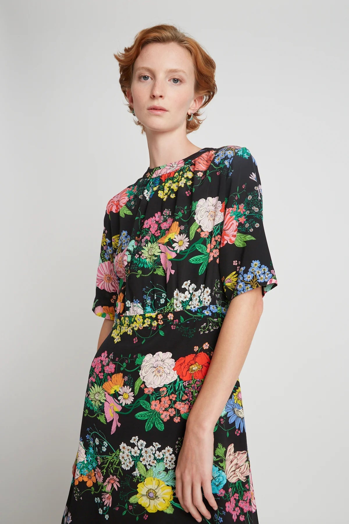 twenty - seven names | House of TSN Dress | Black Floral | Palm Boutique