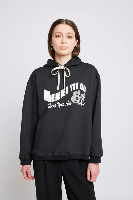 twenty - seven names | Inner child hoodie | Black | Palm Boutique