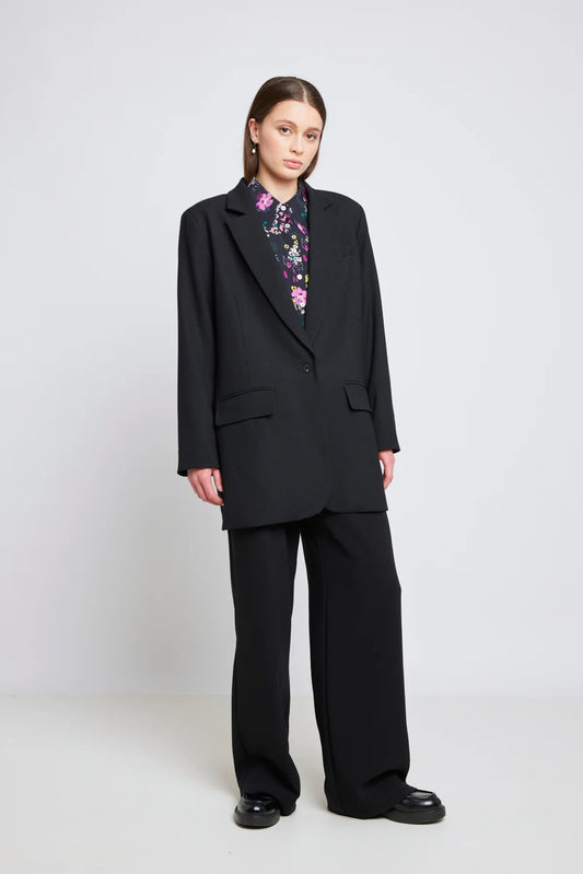 twenty - seven names | Monday Morning blazer | Black | Palm Boutique