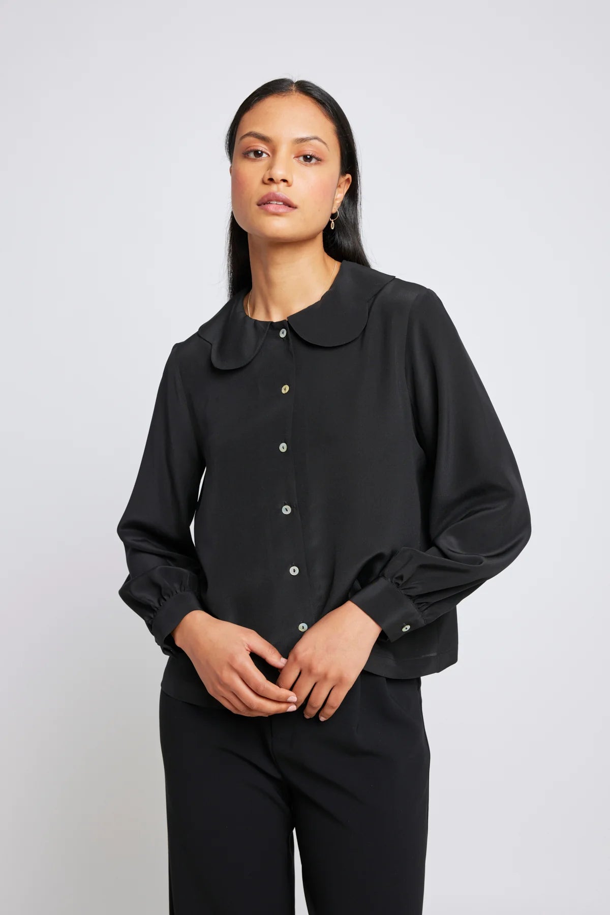 twenty - seven names | Prodigy blouse | Black | Palm Boutique